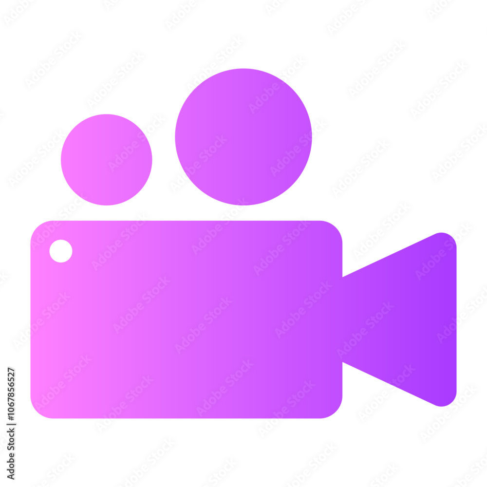 video gradient icon