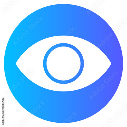 eye gradient icon