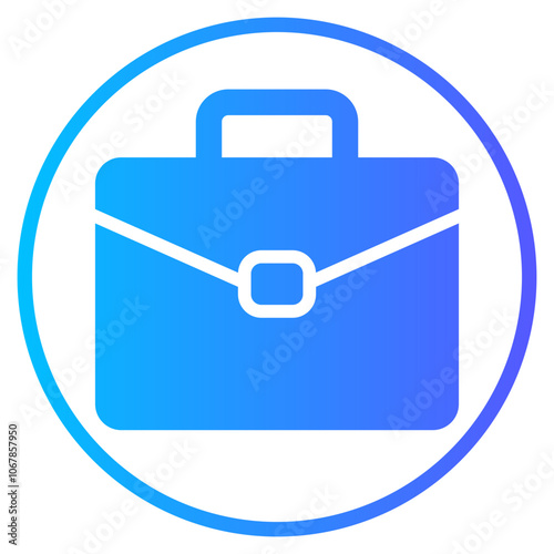 briefcase gradient icon