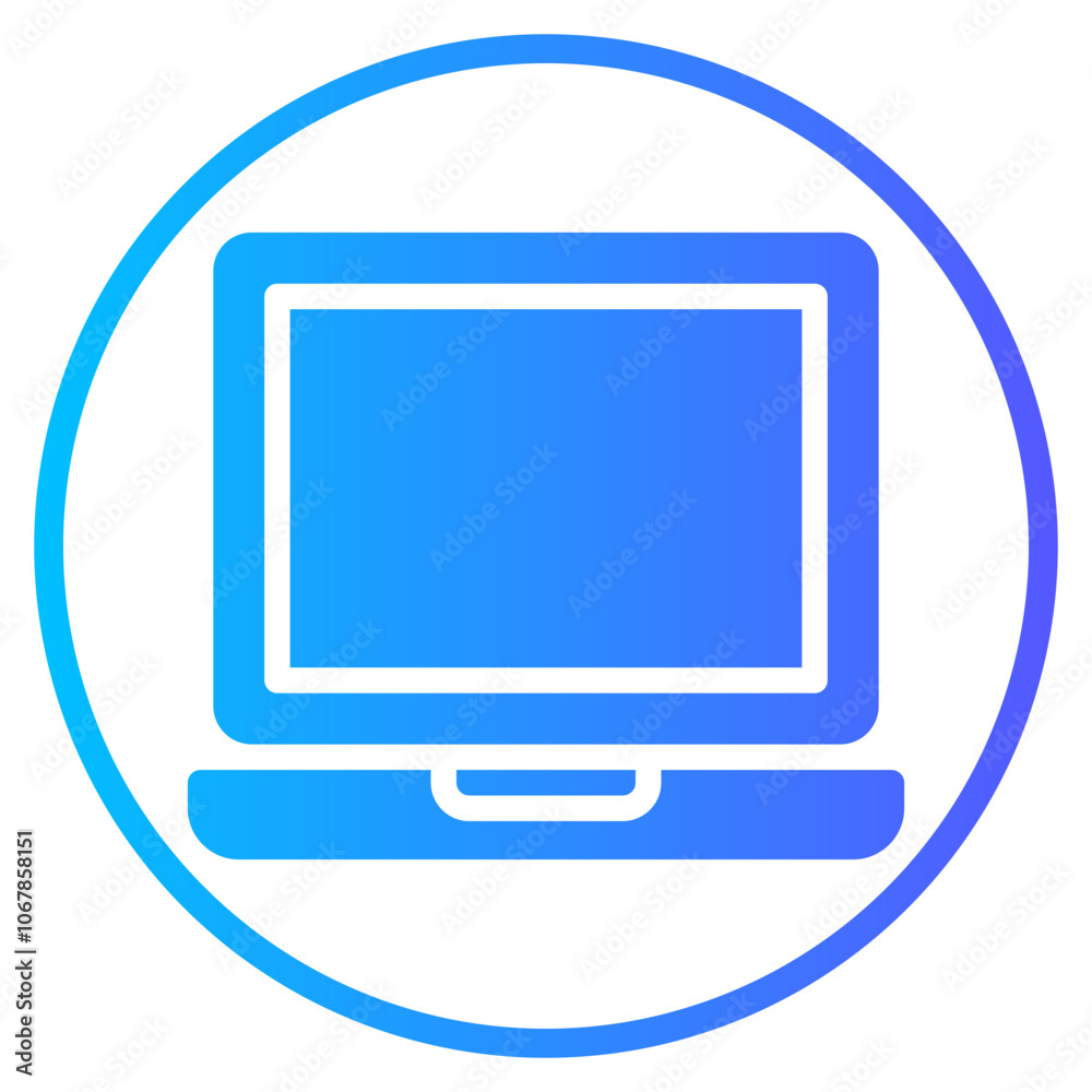 laptop gradient icon laptop gradient icon