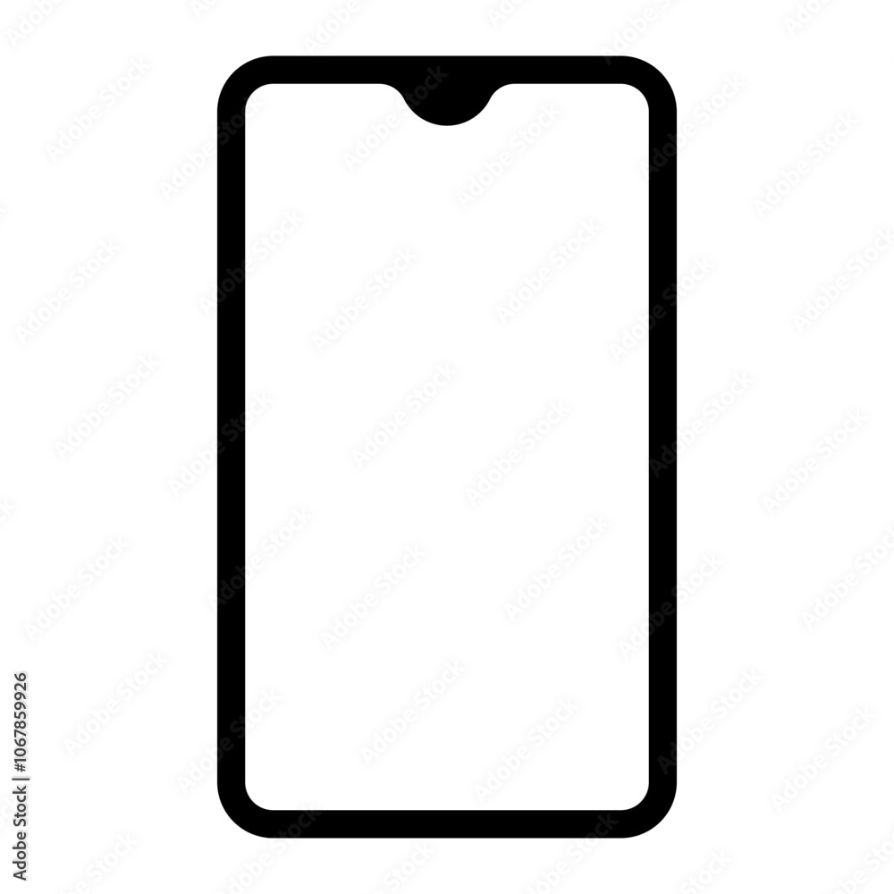 smartphone glyph icon smartphone glyph icon