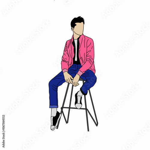 man with a suitcase