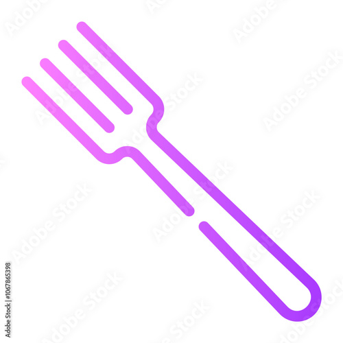 fork gradient icon