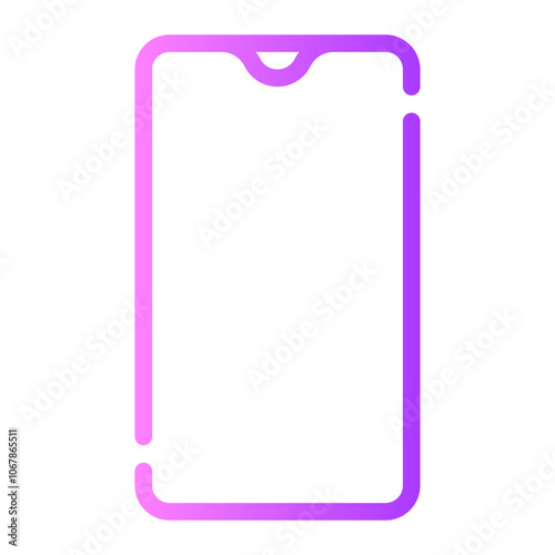 smartphone gradient icon