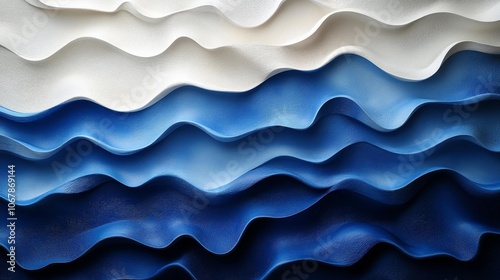 Greece Flag Textured Background. Generative AI