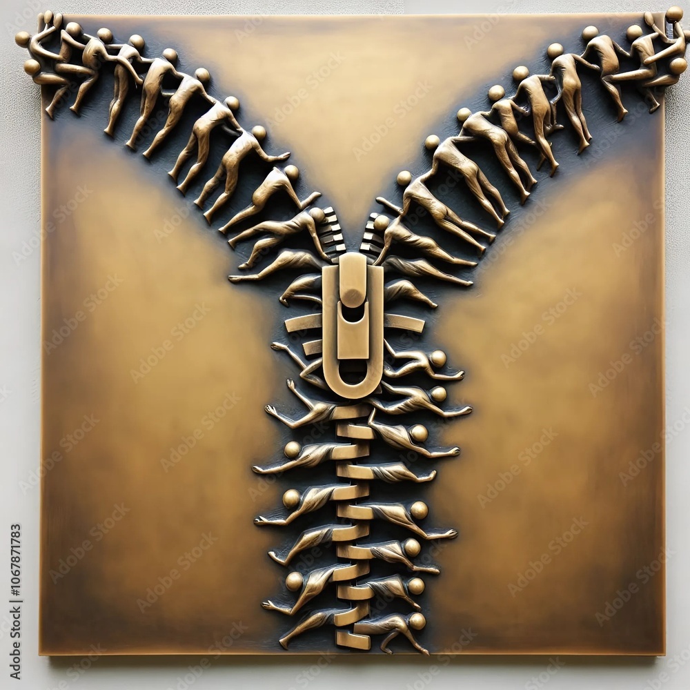 Ascending Together: A Path Carved Through Persistence and Unity Stock ...