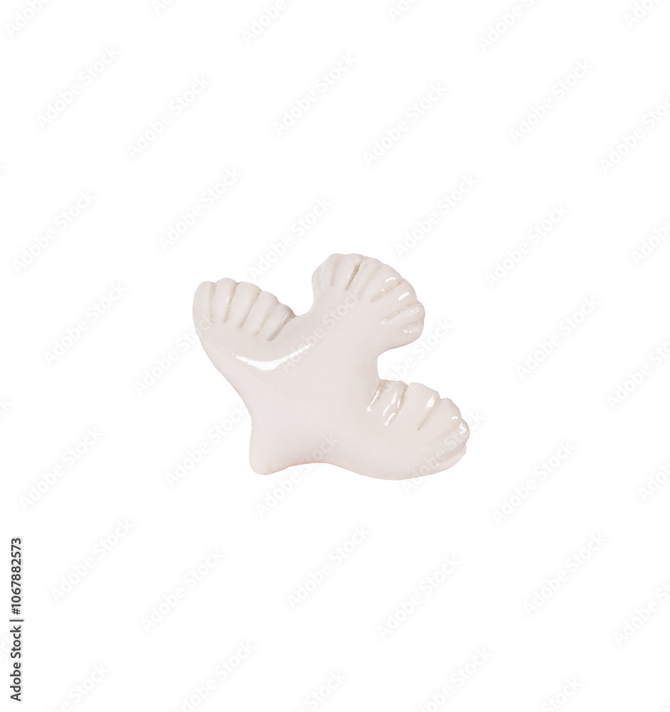 Obraz premium white dove on white