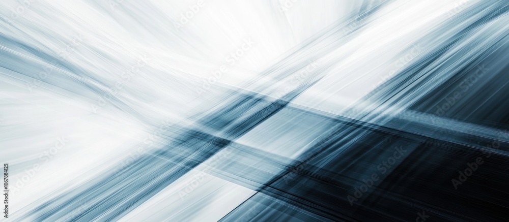 Abstract background with overlapping blue lines in a motion blur effect. Abstract background with overlapping blue lines in a motion blur effect.