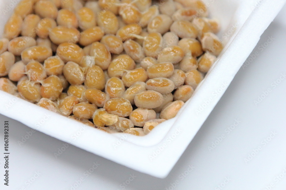 納豆 (Natto) の粘り気 納豆 (Natto) の粘り気