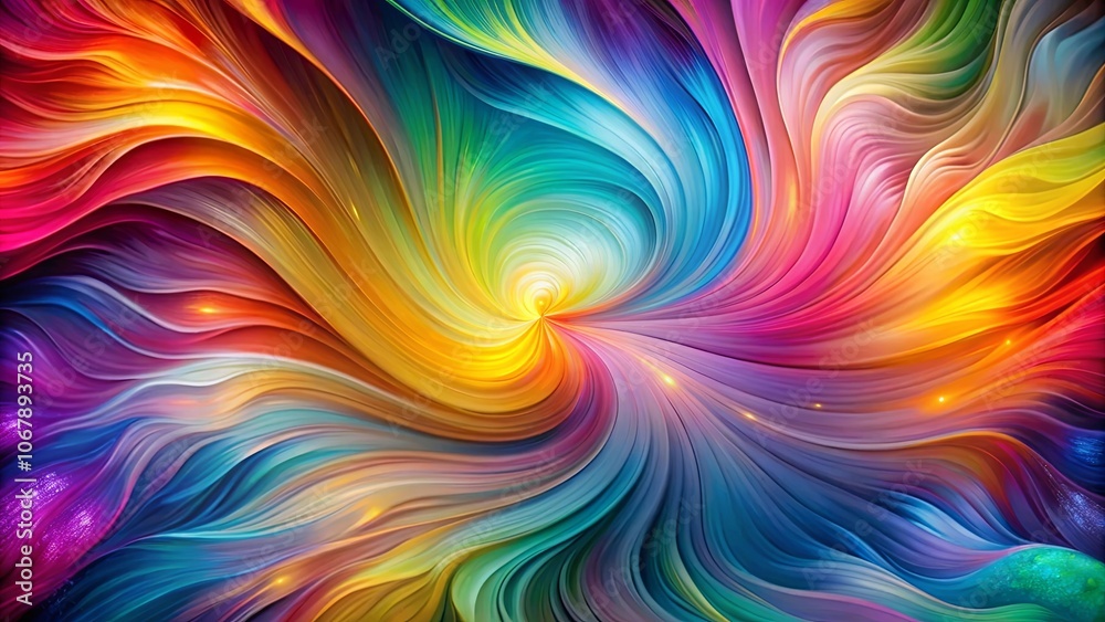 A Symphony of Color, Where Vivid Hues Dance and Twirl in a Captivating Vortex of Movement A Symphony of Color, Where Vivid Hues Dance and Twirl in a Captivating Vortex of Movement