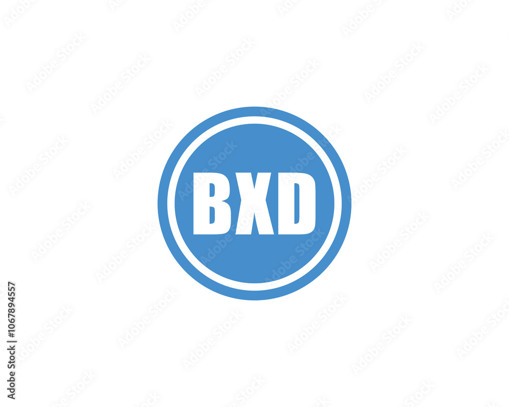 BXD logo design vector template. BXD BXD logo design vector template. BXD
