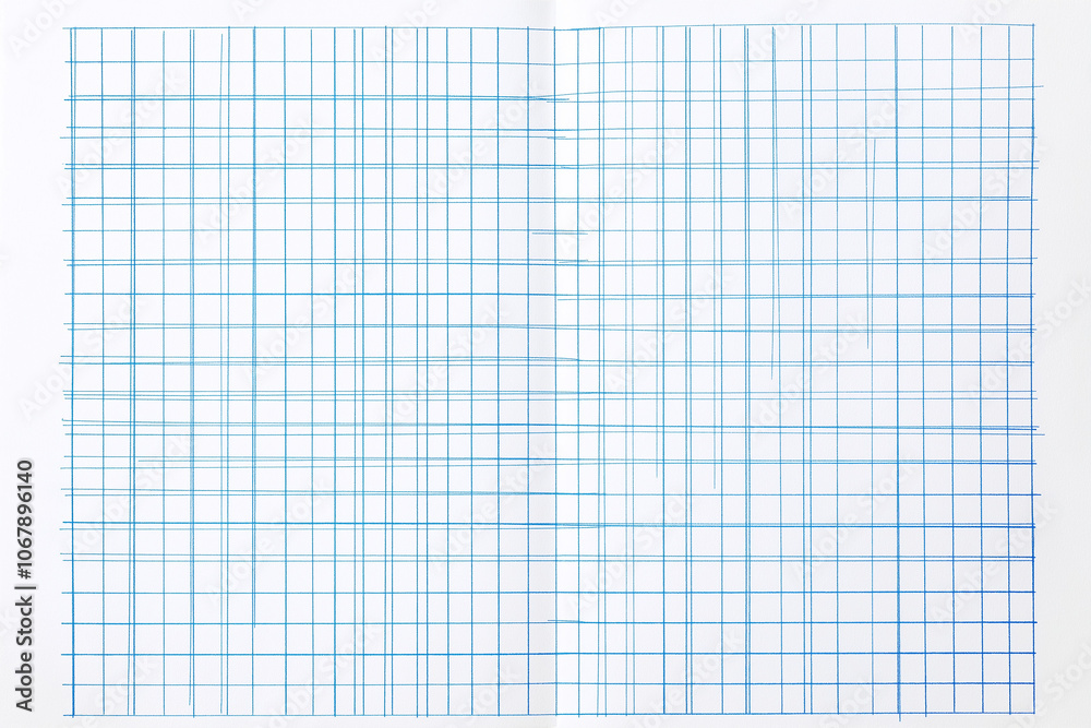 White notebook with lined paper background White notebook with lined paper background