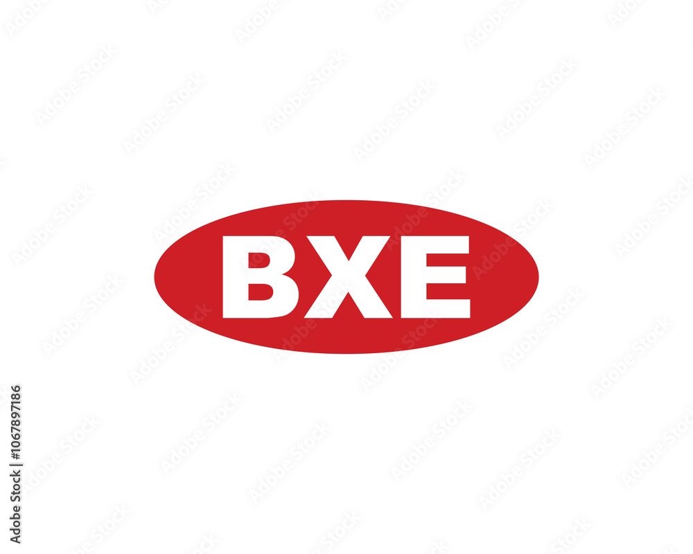 BXE logo design vector template. BXE BXE logo design vector template. BXE
