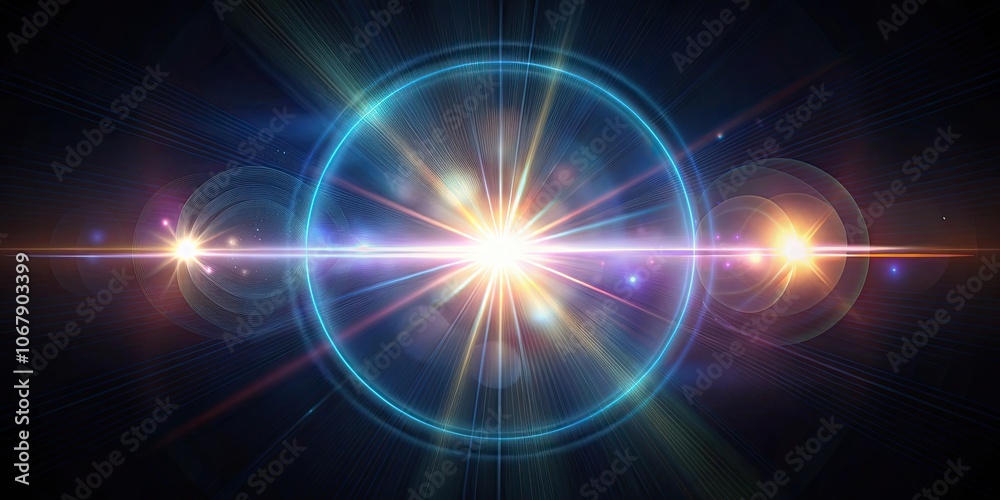 Realistic lens flare through glass effect overlay , photography,sunlight, glare, light leak, optical