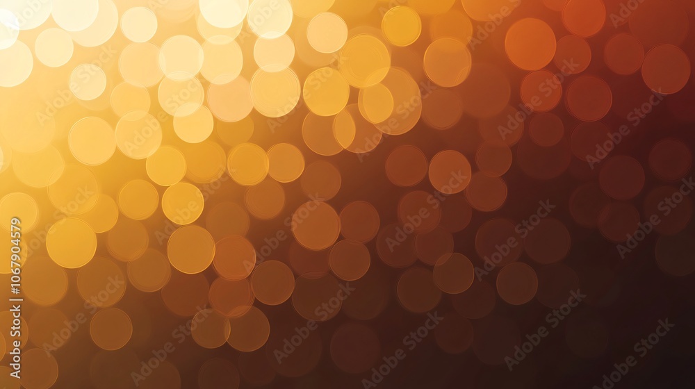 Abstract Gold and Brown Bokeh Background Abstract Gold and Brown Bokeh Background