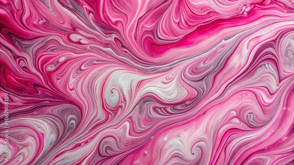Abstract Swirls of Pink, White, and Gray Create a Visually Stunning Design Abstract Swirls of Pink, White, and Gray Create a Visually Stunning Design