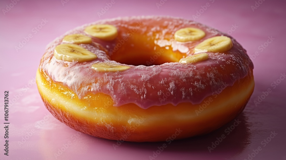 Delightful Banana Glazed Donut Perfect for Any Occasion Delightful Banana Glazed Donut Perfect for Any Occasion