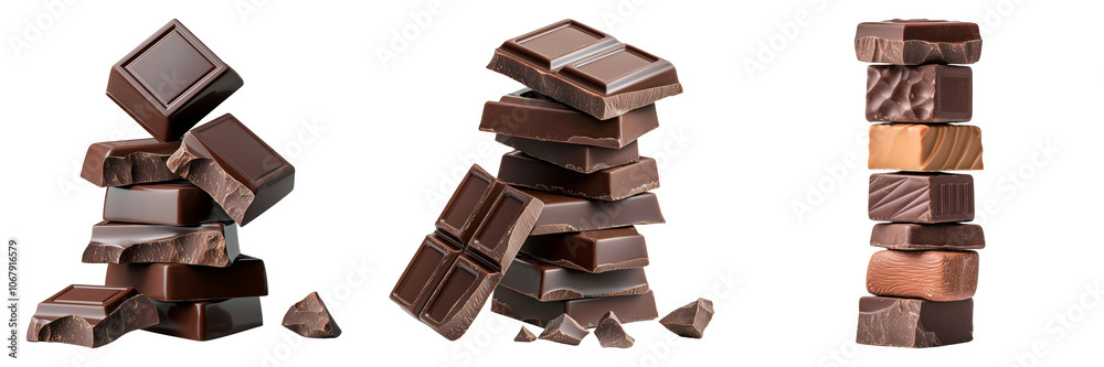 Indulge in the Richness of Dark Chocolate A Visual Journey Through Layers and Textures