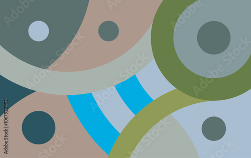 colorful abstract art for wall decoration
