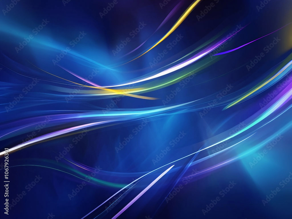 Blue light background image, whirlwind, banner, texture, spatial gradient