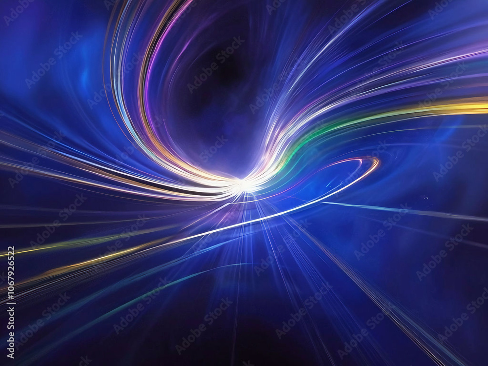 Blue light background image, whirlwind, banner, texture, spatial gradient Blue light background image, whirlwind, banner, texture, spatial gradient