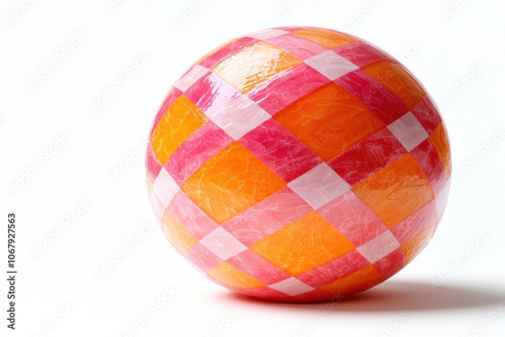 Colorful 3D Stylized Sweet Pot Illustration Colorful 3D Stylized Sweet Pot Illustration
