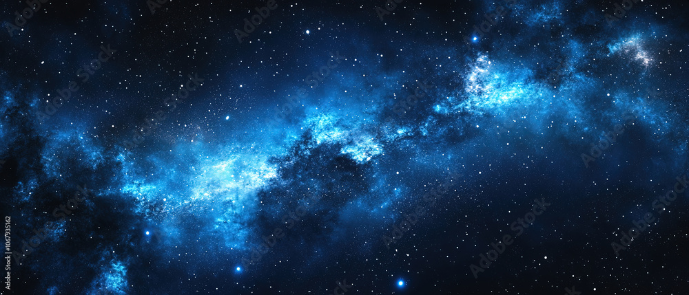 Fototapeta premium Starry Night Sky Background. night sky. stars