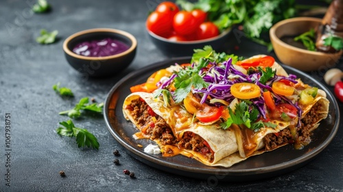 Traditional Honduran Enchiladas with Crispy Tortilla Base