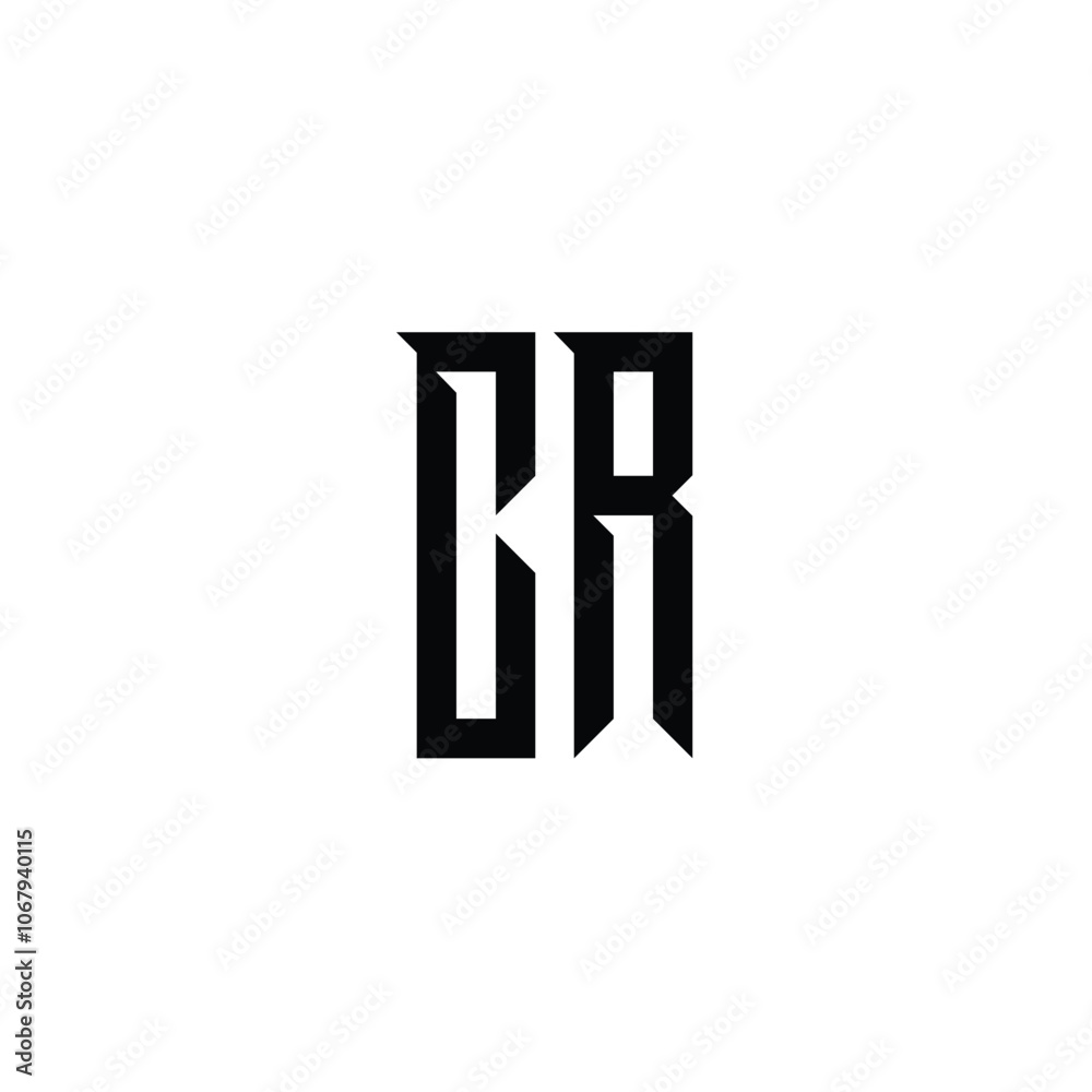 CR monogram logo design letter text name symbol monochrome logotype alphabet character simple logo CR monogram logo design letter text name symbol monochrome logotype alphabet character simple logo
