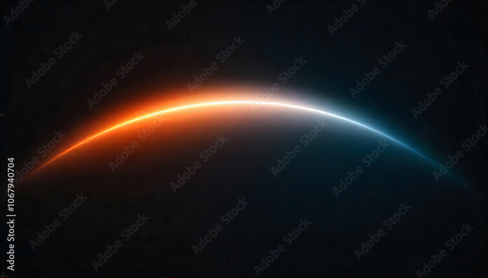 Obraz premium Atmospheric Edge of Planet