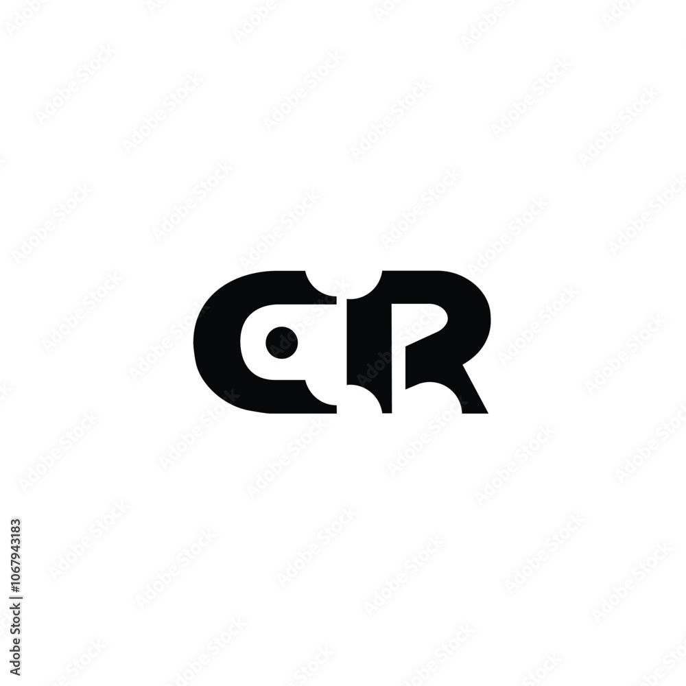 CR monogram logo design letter text name symbol monochrome logotype alphabet character simple logo CR monogram logo design letter text name symbol monochrome logotype alphabet character simple logo