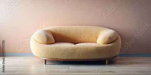 Comfortable soft donut sofa for relaxing