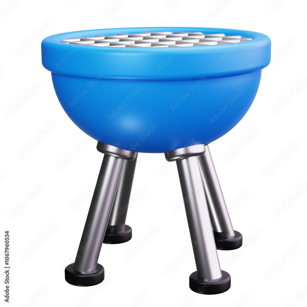 Bbq 3d Render Icons