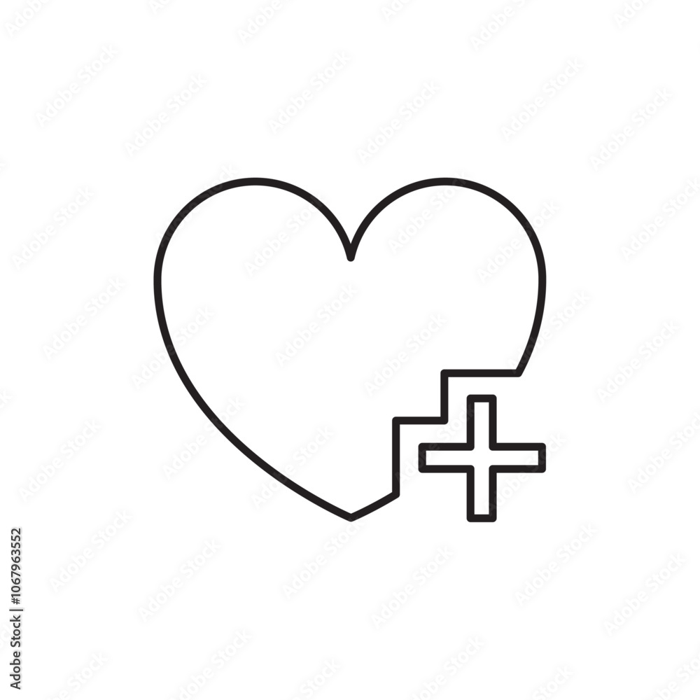 Health care icon Outline vector for web ui Health care icon Outline vector for web ui