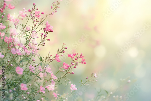 Pink Bliss: A Journey Through Wildflowers and Soft Floral Designs