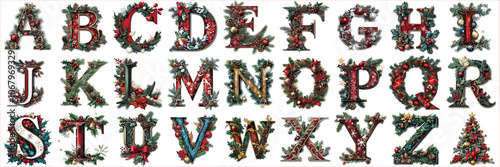 A Christmas Themed Alphabet