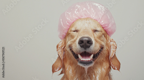 Golden Retriever Shower Cap...