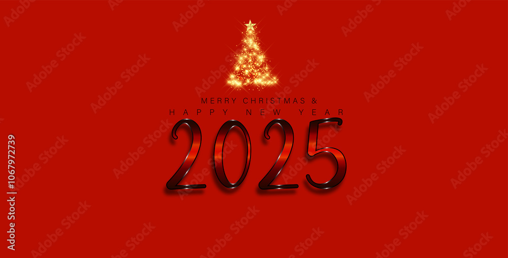 A stunning design for Christmas and New Year 2025 A stunning design for Christmas and New Year 2025