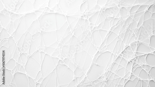 Abstract White Cracked Text...