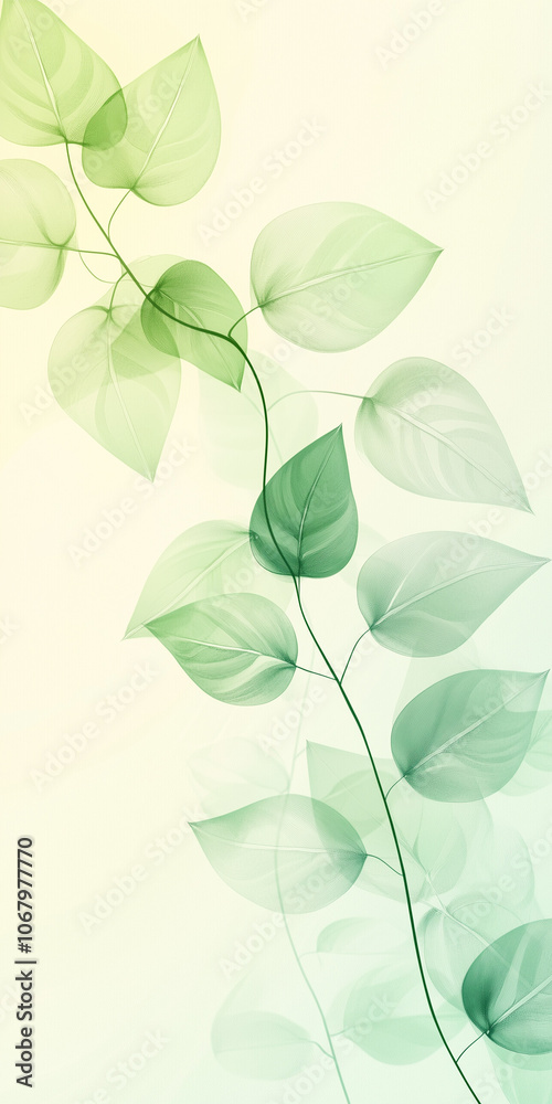 Green leaves background Green leaves background