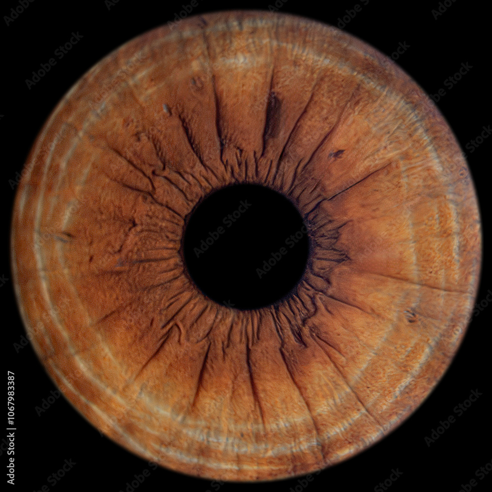 High-resolution macro photograph of a human eye iris, capturing intricate details and vibrant eye colors. High-resolution macro photograph of a human eye iris, capturing intricate details and vibrant eye colors.