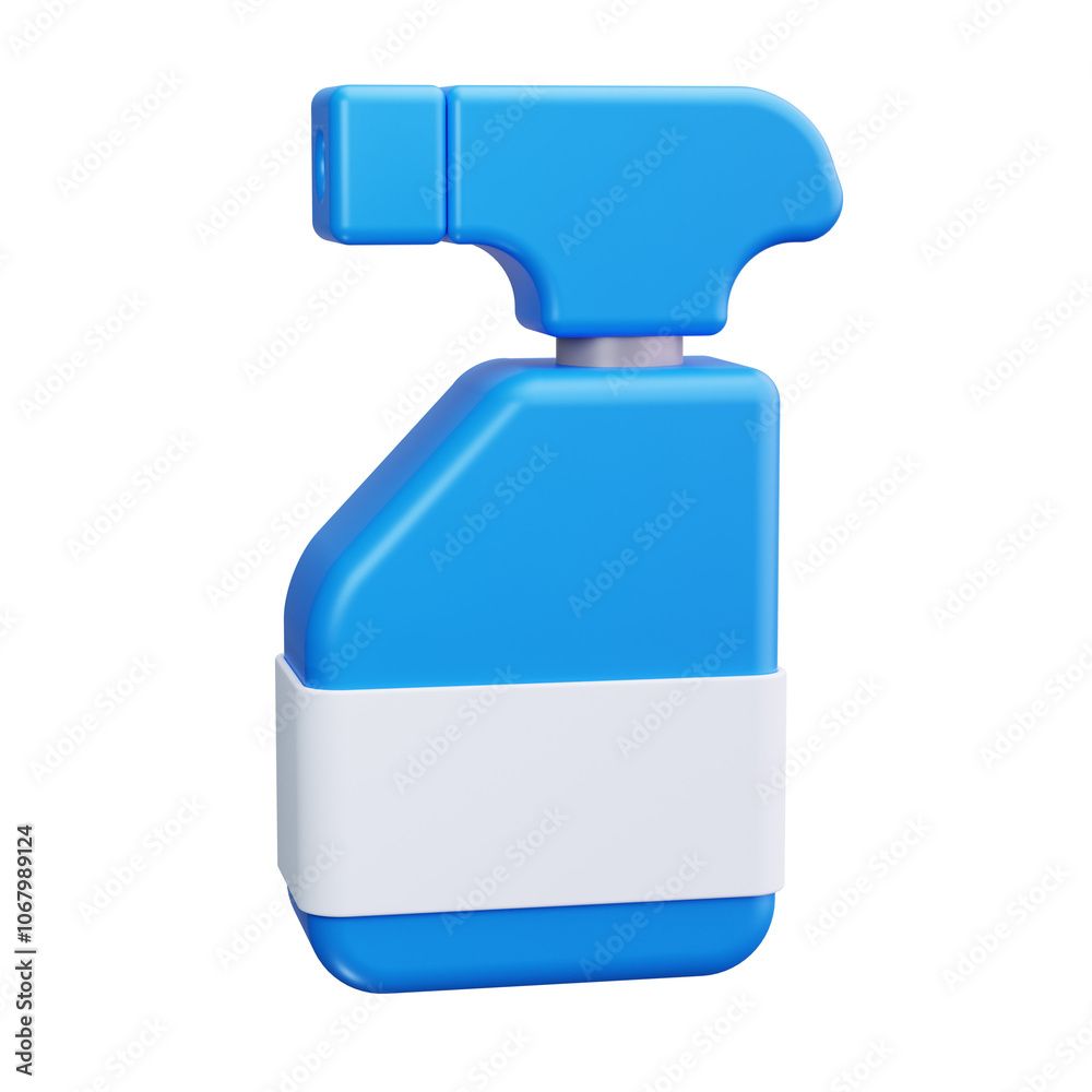 spray bottle 3d Render Icons