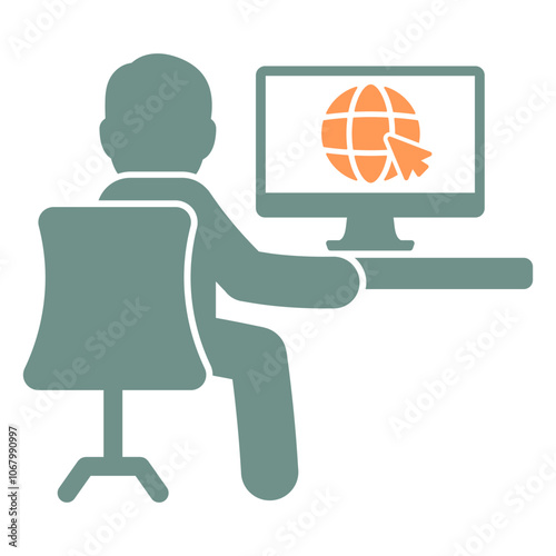 surfing internet