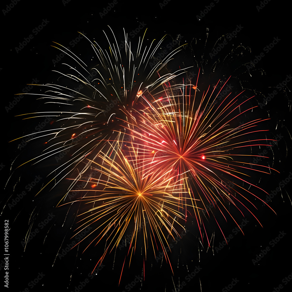 Fototapeta premium fireworks in the sky