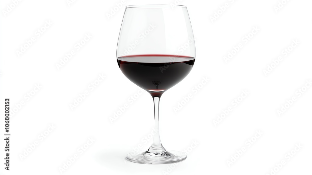 Elegant wine glass filled with rich red wine, captured in a minimalist style to emphasize color and texture. Elegant wine glass filled with rich red wine, captured in a minimalist style to emphasize color and texture.