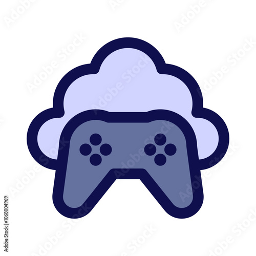 Cloud Gaming Icon