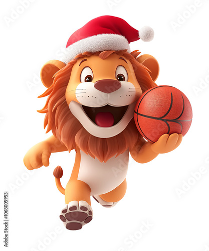 Basketball Tshirt Design Lion PNG