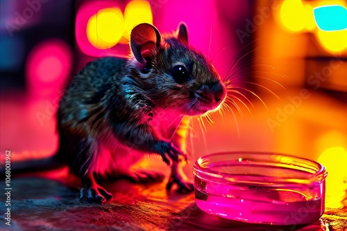 analyzes chemical markers left by rodents to identify high traff photo