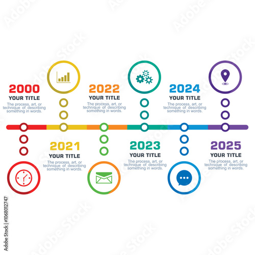 Infographics are graphical visual representations of information, data or science. These charts show complex information concisely and clearly, timeline, history, company, core values, management