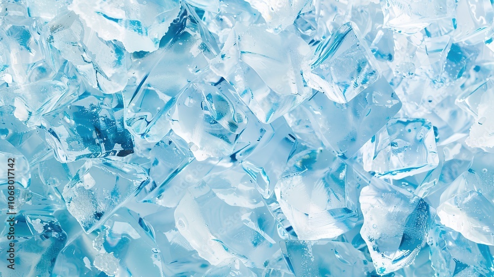 Stunning Geometric Blue Ice Texture Background: A Cool Vision of Beauty Stunning Geometric Blue Ice Texture Background: A Cool Vision of Beauty